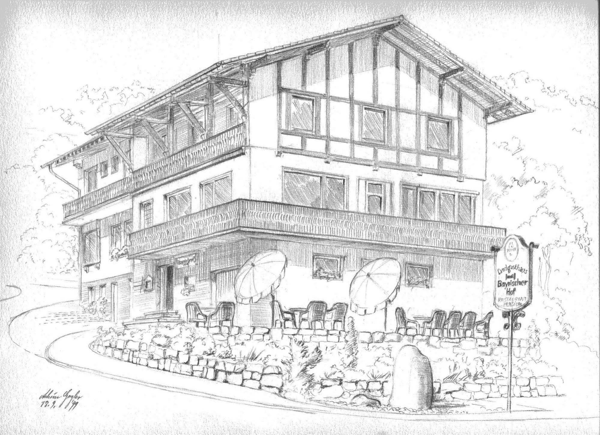 Steinau an der Straße 巴伐利亚霍夫旅馆酒店 外观 照片
